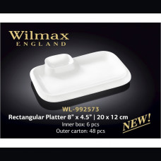 Блюдо прямокутна Wilmax 20х12 см WL-992573