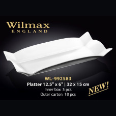 Блюдо глубокое фигурное Wilmax 32х15 см WL-992583 / A