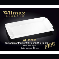 Блюдо прямокутна Wilmax 24х12 см WL-992645