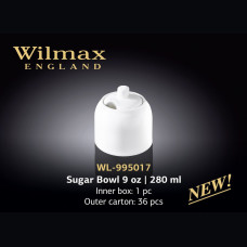 Цукорниця Wilmax Color 280 мл WL-995017/1C
