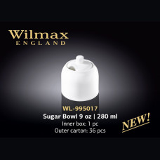 Сахарница Wilmax Color 280 мл WL-995017 / 1C