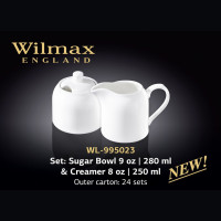 Набір цукорниця+молочник Wilmax Color 2 пр. WL-995023
