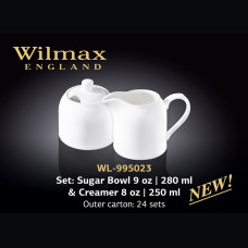 Набор сахарница+молочник Wilmax Color 2 пр. WL-995023