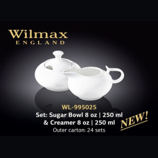 Набір цукорниця+молочник Wilmax Color 2 пр. WL-995025