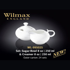 Набор сахарница+молочник Wilmax Color 2 пр. WL-995025