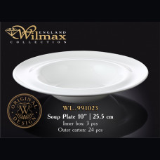 Тарелка глубокая Wilmax 25,5см/400ml WL-991023 / A