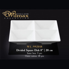 Менажниця квадратна Wilmax 20 см WL-992018 / A