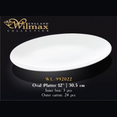 Блюдо овальное Wilmax 30,5 см WL-992022 / A