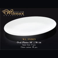 Блюдо овальное Wilmax 36 см WL-992023 / A