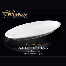 Блюдо глубокое овальное Wilmax 36.5 см WL-992129