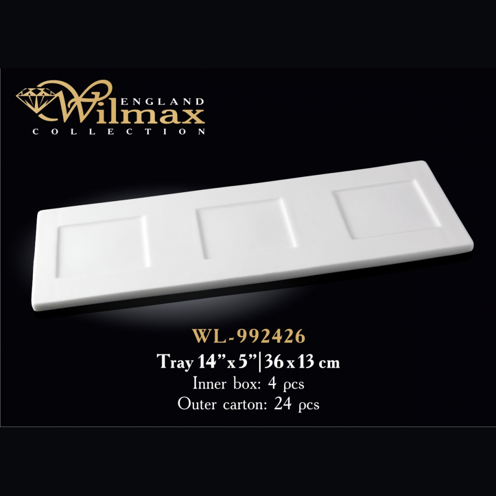 Піднос Wilmax 36х13 см