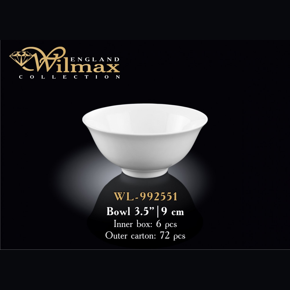 Салатник Wilmax d9cm/V145ml WL-992551