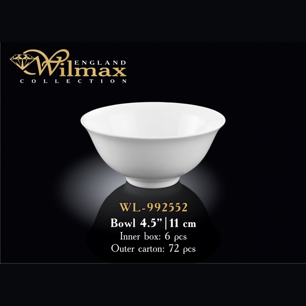 Салатник Wilmax d11см/V260ml WL-992552/A
