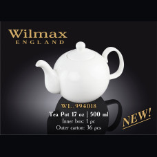 Чайник заварювальний Wilmax Color 500 мл WL-994018 / 1C