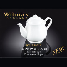 Чайник заварювальний Wilmax Color 1150 мл WL-994019/1C