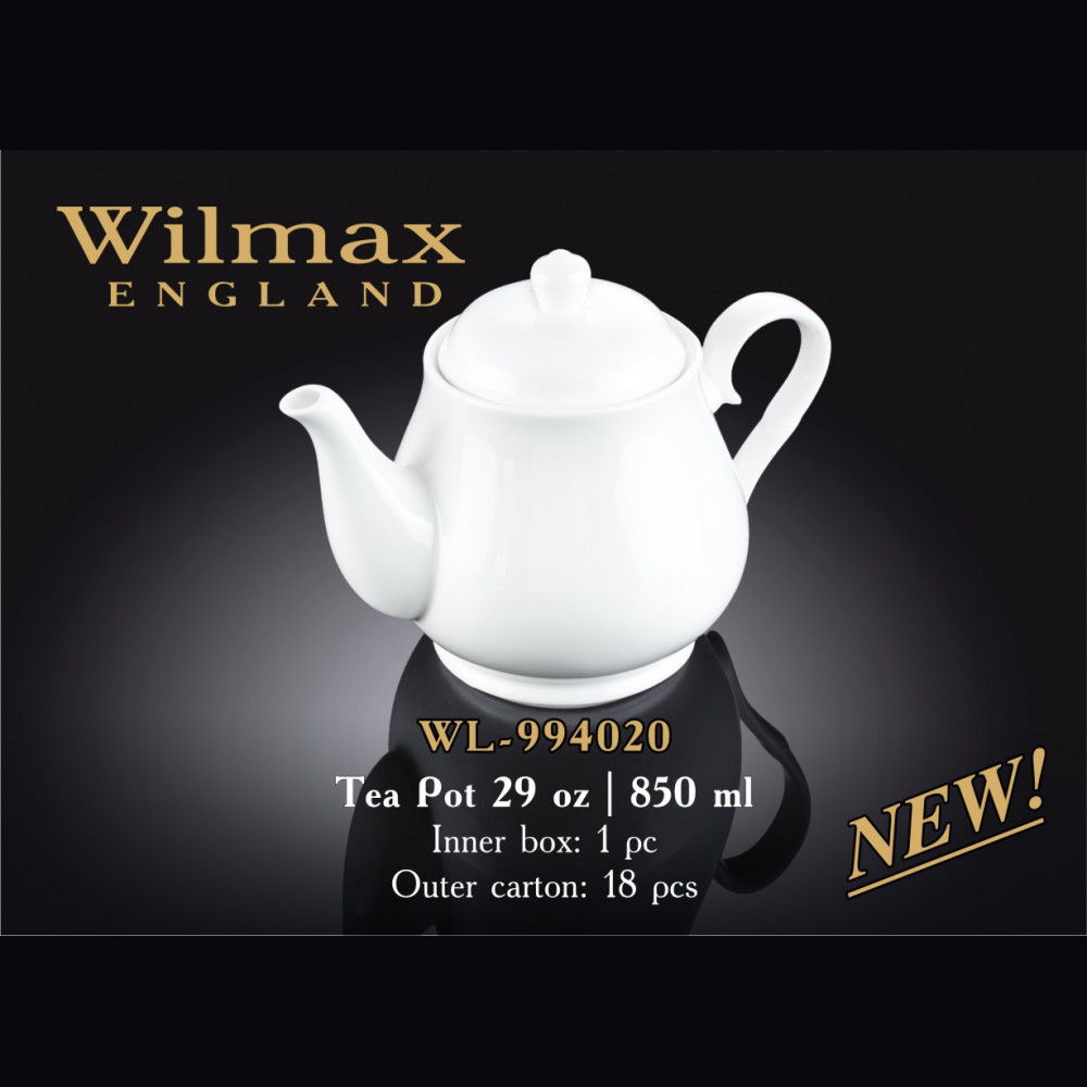 Чайник заварювальний Wilmax 850 мл WL-994020/A