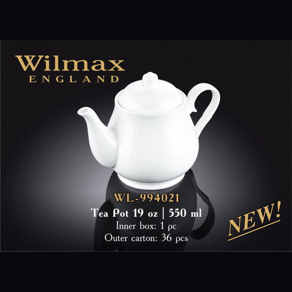 Чайник заварочный Wilmax Color 550 мл WL-994021 / A