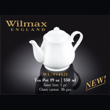 Чайник заварювальний Wilmax Color 550 мл WL-994021/A