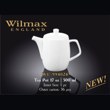 Чайник заварювальний Wilmax Color 500 мл WL-994024