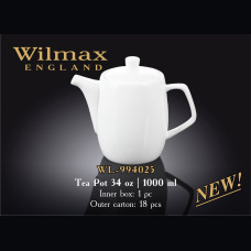 Чайник заварювальний Wilmax Color 1000 мл WL-994025/1C