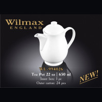 Чайник заварювальний Wilmax Color 650 мл WL-994026