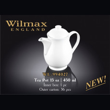 Чайник заварювальний Wilmax Color 450 мл WL-994027