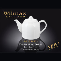 Чайник заварювальний Wilmax 500мл Color WL-994033/1C