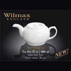 Чайник заварювальний Wilmax 500 мл WL-994036 / A