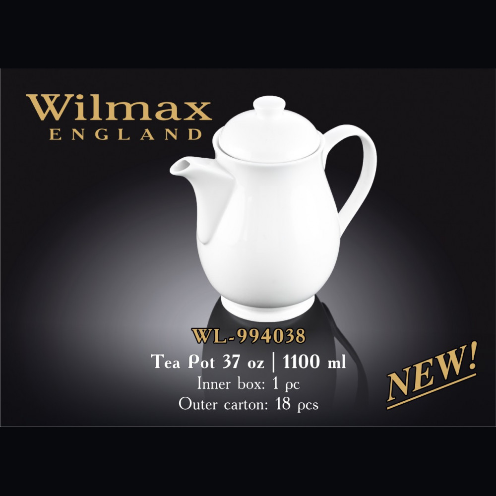 Чайник заварочный Wilmax Color 1100 мл WL-994038