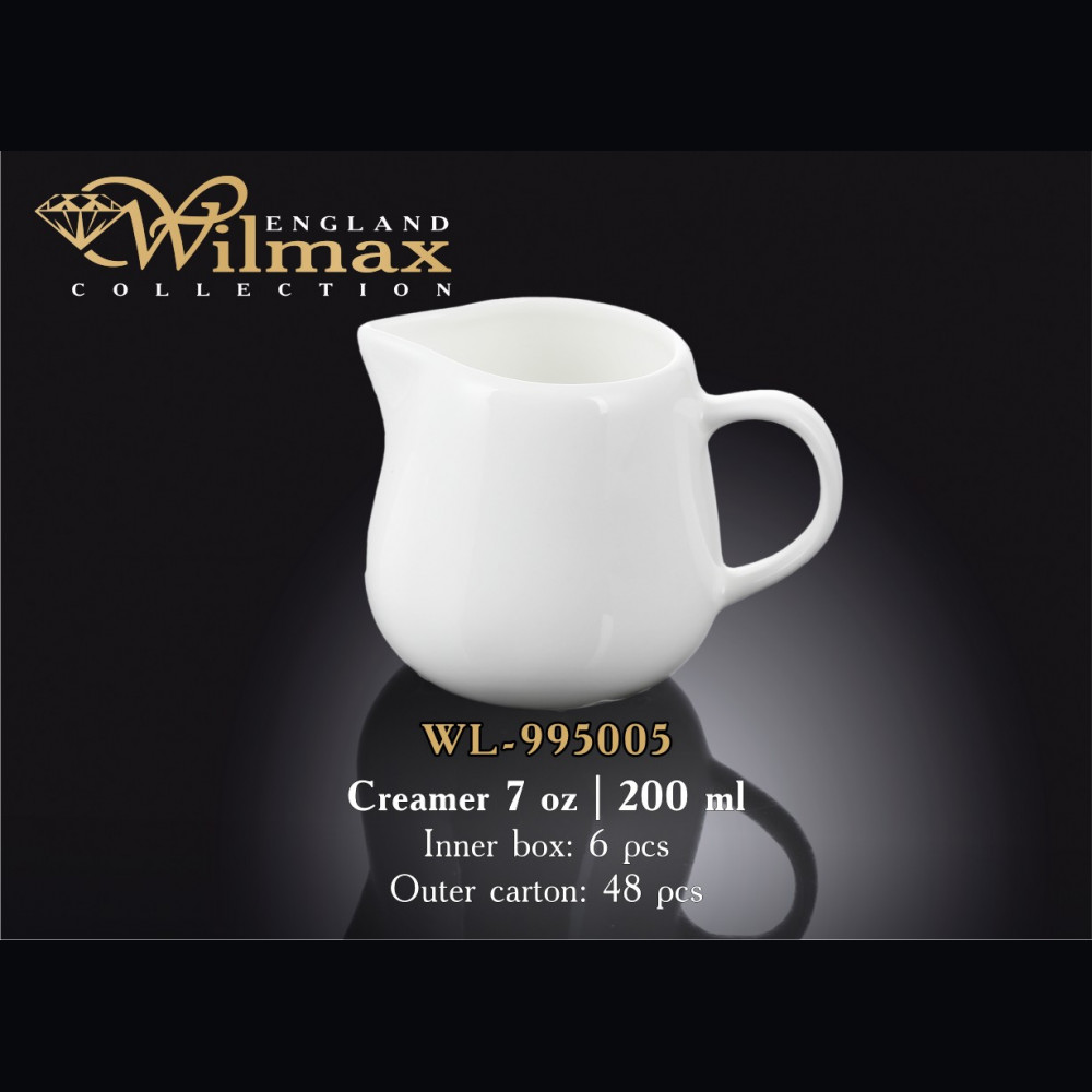 Молочник Wilmax 200 мл WL-995005/A