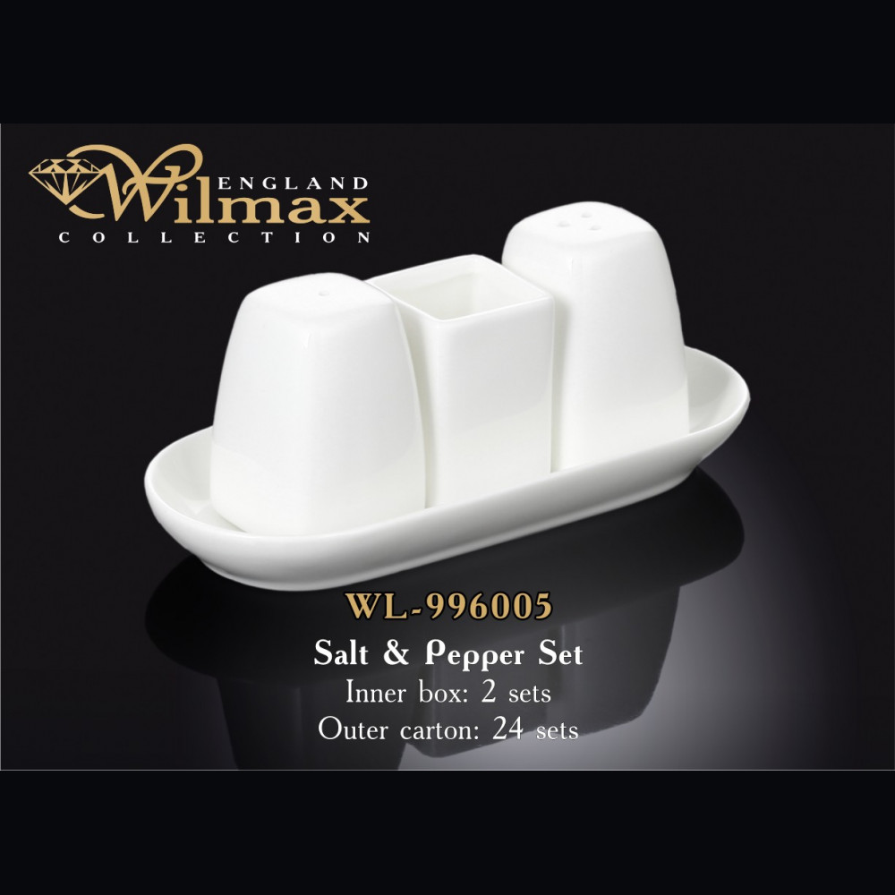 Набір сіль&перець Wilmax — 4 пр WL-996005 / SP