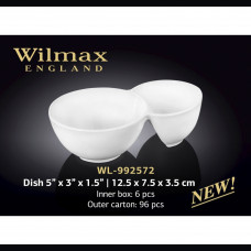 Ємність для закусок Wilmax 12,5×7,5×3,5 см