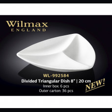 Менажница треугольная Wilmax 20 см WL-992584 / A