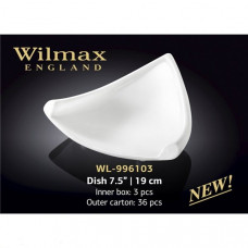 Блюдо треугольное Wilmax 19 см WL-996103 / A