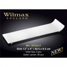 Блюдо прямоугольное Wilmax 30,5х9,5 см WL-992621 / A