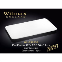 Блюдо прямокутна Wilmax 30х19см WL-992636