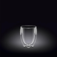 Термостакан с двойным дном Wilmax Thermo V-100мл/h-8cm/d-6cm WL-888729 / A