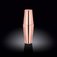Шейкер з подвійним дном Wilmax Boston Copper 550х800 мл WL-552024/A