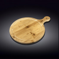 Блюдо бамбукова з ручкою Wilmax Bamboo 17,5х12,5 см WL-771094