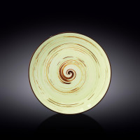 Тарілка обідня Wilmax SPIRAL PISTACHIO 25,5 см WL-669114/A