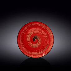 Тарелка десертная Wilmax SPIRAL RED 20,5 см WL-669212 / A