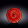 Тарелка обеденная Wilmax SPIRAL RED 23 см WL-669213 / A