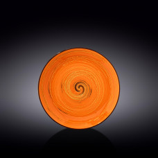 Тарілка десертна Wilmax SPIRAL ORANGE 20,5 см WL-669312/A