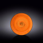 Тарелка десертная Wilmax SPIRAL ORANGE 20,5 см WL-669312 / A