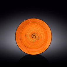 Тарелка обеденная Wilmax SPIRAL ORANGE 23 см WL-669313 / A