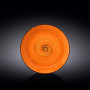 Тарелка обеденная Wilmax SPIRAL ORANGE 23 см WL-669313 / A