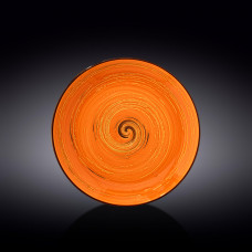 Тарілка обідня Wilmax SPIRAL ORANGE 25,5 см WL-669314/A