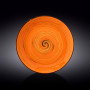 Тарелка обеденная Wilmax SPIRAL ORANGE 28 см WL-669316 / A