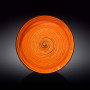 Тарелка обеденная Wilmax SPIRAL ORANGE 28 см WL-669320 / A