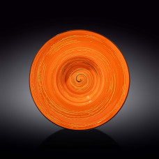 Тарелка глубокая Wilmax SPIRAL ORANGE 27 см 250 мл WL-669326 / A